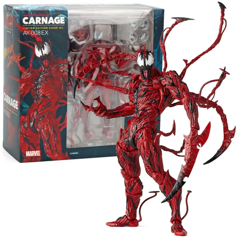 Venom  Action Figure,Carnage Yamaguchi-Style,6 Inch
