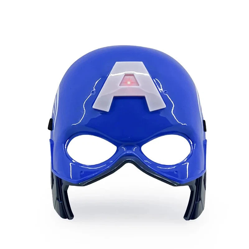 [NEW] Avengers LED Superhero Mask – Iron Man & Spider-Man Glow Cosplay Gift