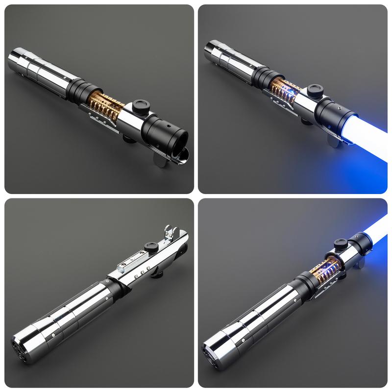 Starkiller V1 Crystal Lightsaber 16 Colors Changing Base Lit Saber Hilt 29CM