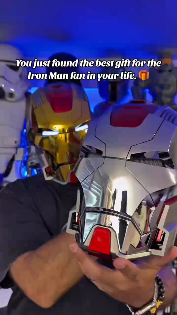 [NEW] Iron Man MK17 Heartbreaker Helmet – 1:1 Wearable, Voice, Touch & Remote Control