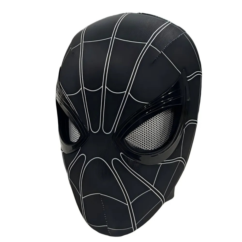 Spider-Man Mask with Remote Control Blink LED Eyes – Cosplay Helmet Birthday Gift