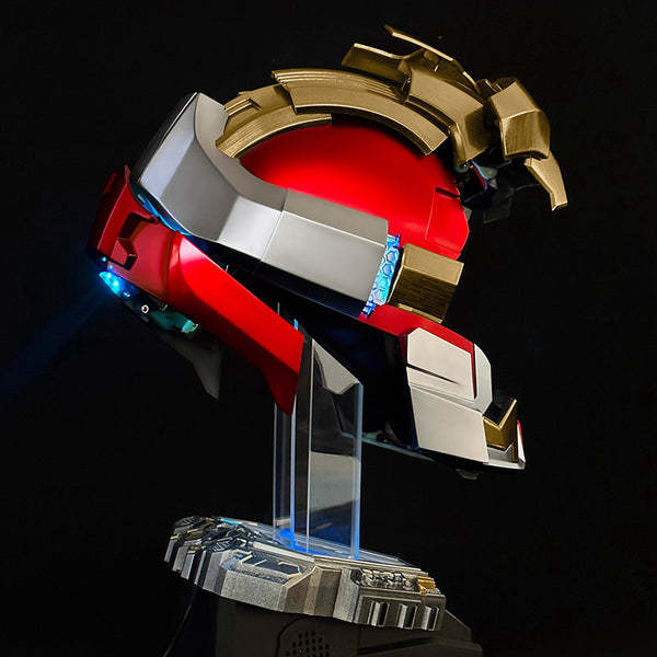 【NEW】 Iron Man Mk17 Helmet 1:1 Wearable Cos Mask Voice-Activated Deformation 2026