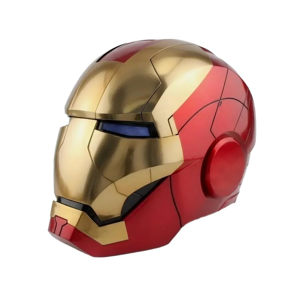 Iron Man Gold MK5 Helmet – 1:1 Wearable Voice + Remote + Touch Control Collectible