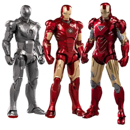 Ironman Action Figure Movable Mark Toys 7 inches Light with Chest