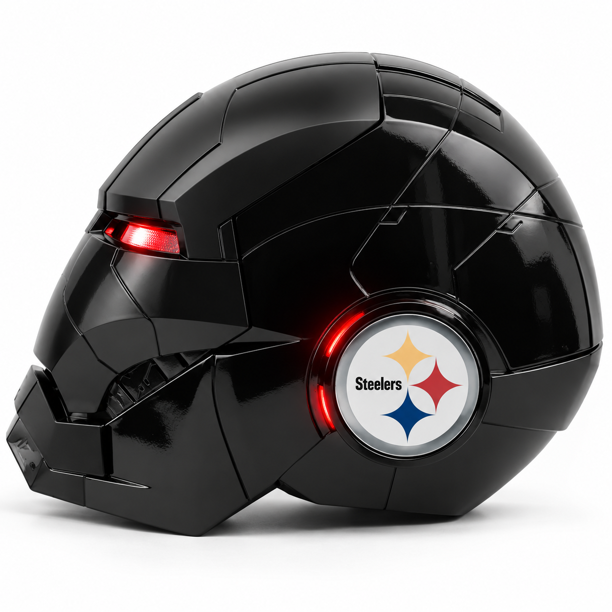 Pittsburgh Steelers inspired Iron Man MK5 helmet