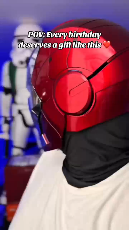 USA STOCK丨 MK5 & MK50  Iron Man Helmet – Voice + Remote + Touch Control Mask