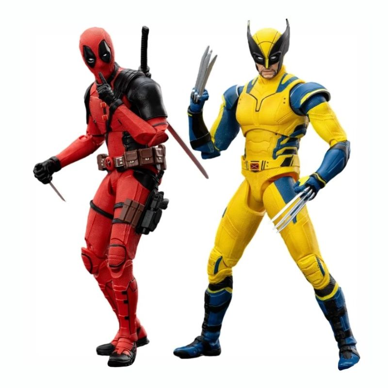 Wolverine and Deadpool Action Figures,7 inch 1/10 Scale