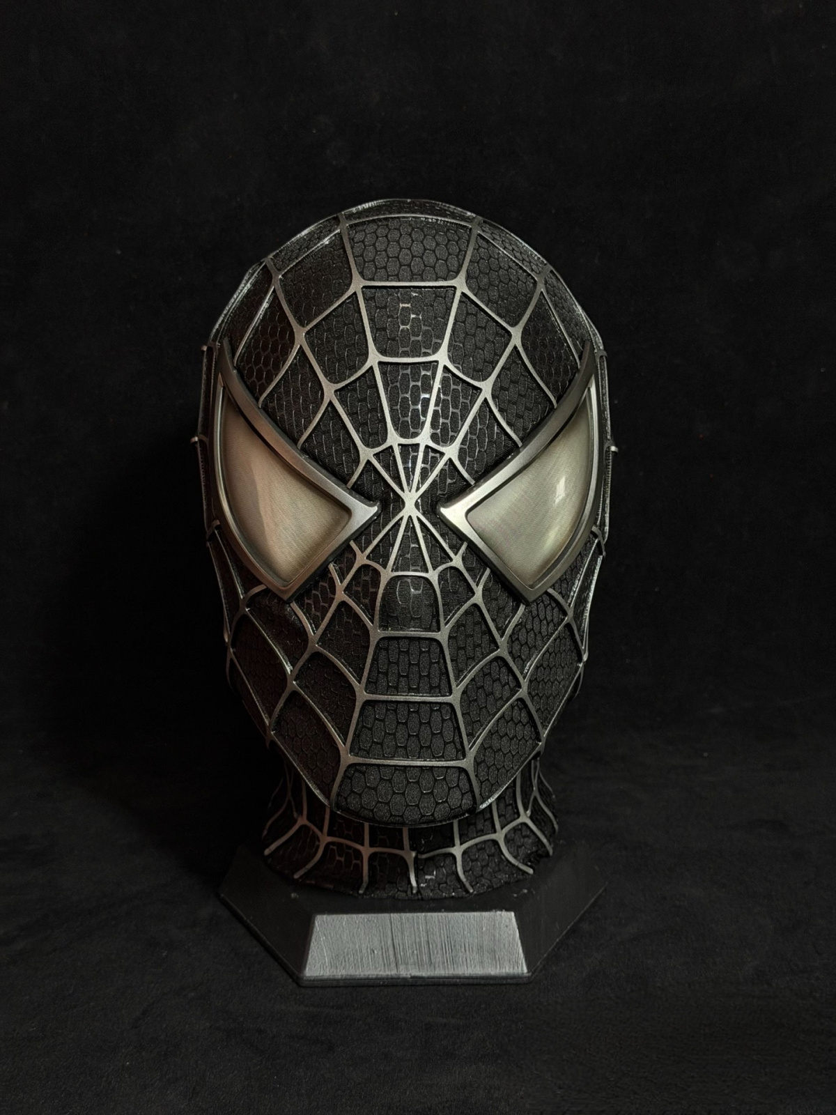 【Premium】Spider-Man Tobey Maguire Full Head Shell Magnetic Eye Mask Cosplay