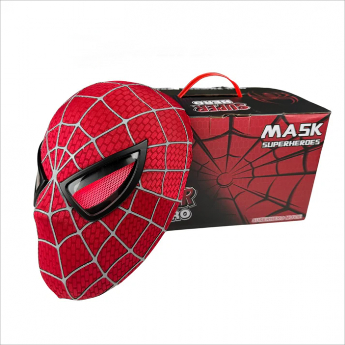 [NEW] Spider-Man Tobey Mask – 1:1 Magnetic Eye Movie Replica