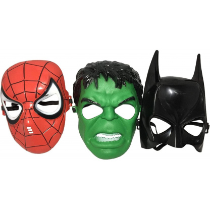 [NEW] Avengers LED Superhero Mask – Iron Man & Spider-Man Glow Cosplay Gift