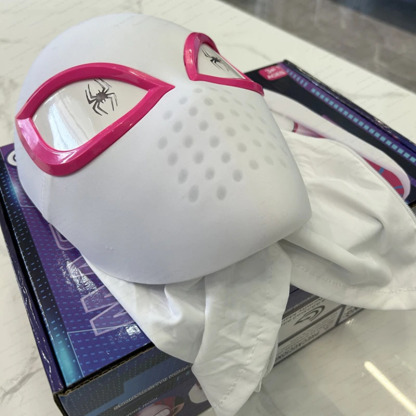[NEW]Spider Gwen Mask Touch sensor light up 