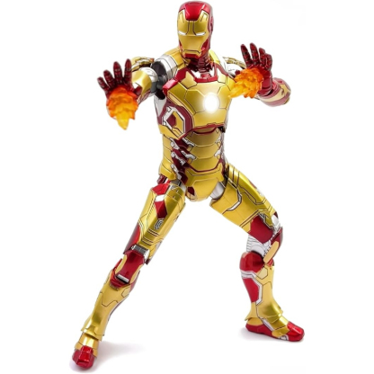 Ironman Action Figure Movable Mark Toys 7 inches Light with Chest