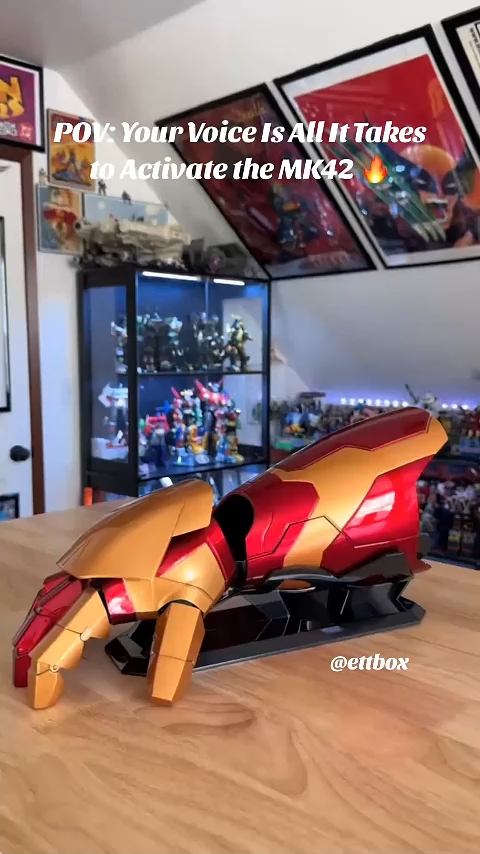 Iron Man MK42 Armor Gauntlet – Wearable Arm,Remote & Voice Control