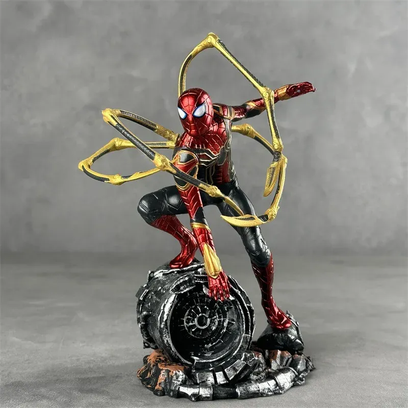 Spiderman Figure Desk Decor Statue Birthday Gift 