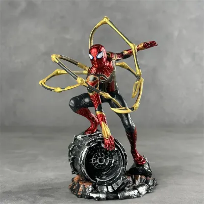 Spiderman Figure Desk Decor Statue Birthday Gift 