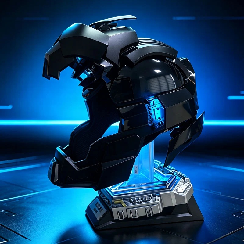 [NEW] Iron Man MK17 Heartbreaker Helmet – 1:1 Wearable, Voice, Touch & Remote Control