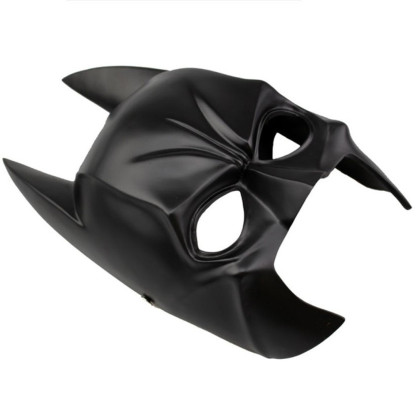[NEW] High-Quality DC Comics Batman Dark Knight Mask – Half-Face,Handcrafted