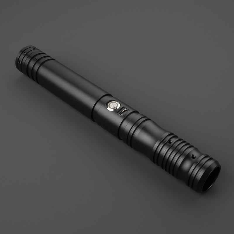 Jedi Lightsaber Dueling Light Saber Bluetooth App Control Metal Hilt 26CM HY002