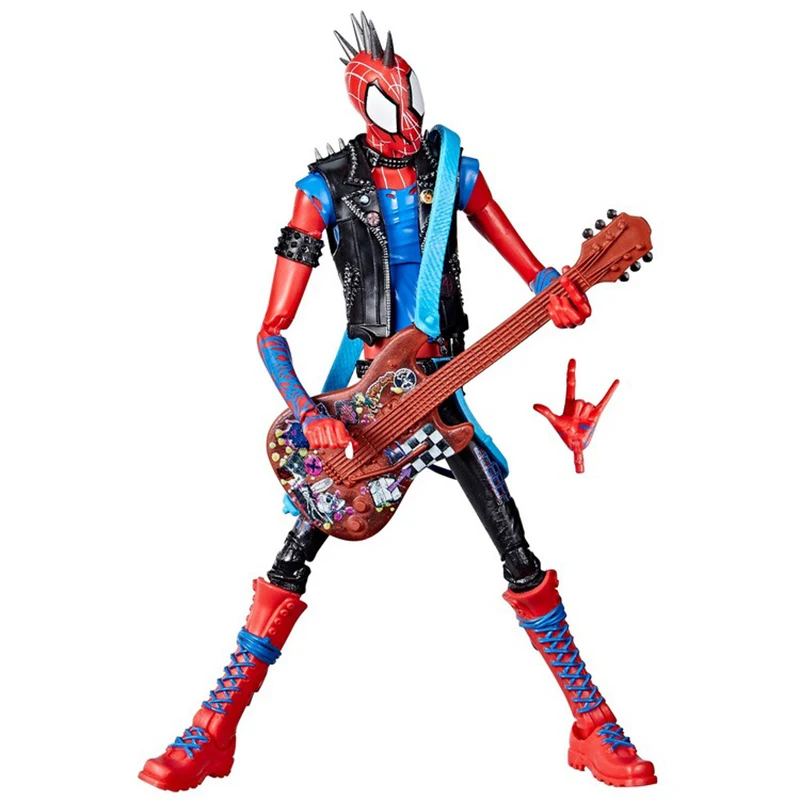 Punk Spiderman Action Figure,6 Inch