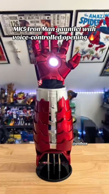   Iron Man MK5 Rack Arm – 1:1 Wearable Gauntlet Remote Control