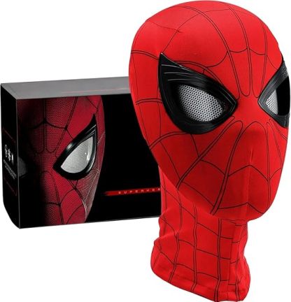 [NEW]Spiderman Mask With Moving Eyes Cosplay Masks