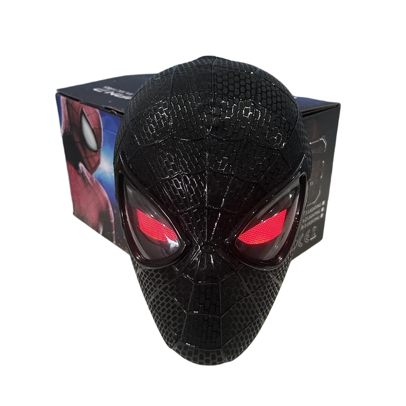 [NEW]Black Venomized Spiderman Mask Realistic Movie Replica
