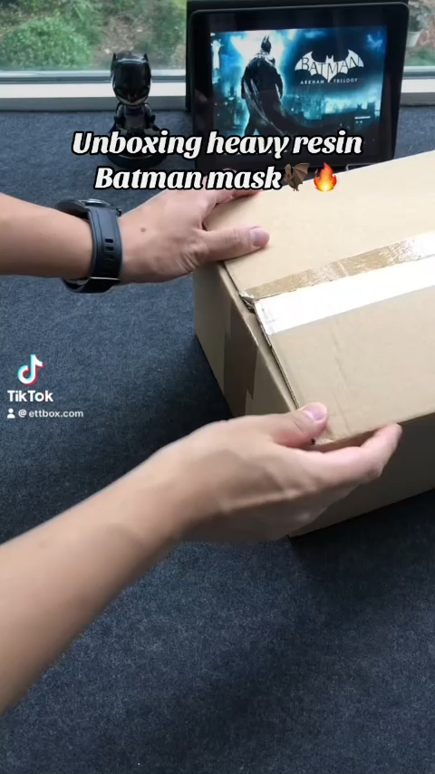 [NEW] High-Quality DC Comics Batman Dark Knight Mask – Half-Face,Handcrafted