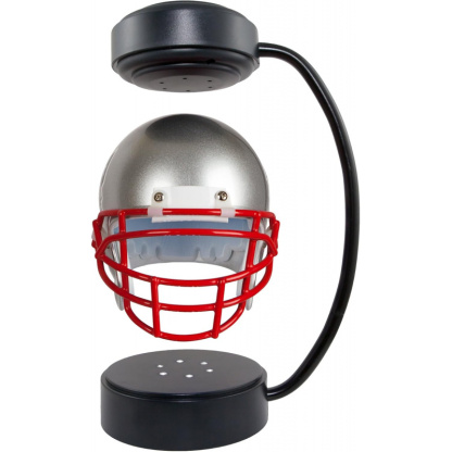 New England Patriots NFL Rotating Levitating Hover Helmet with LED Lighting