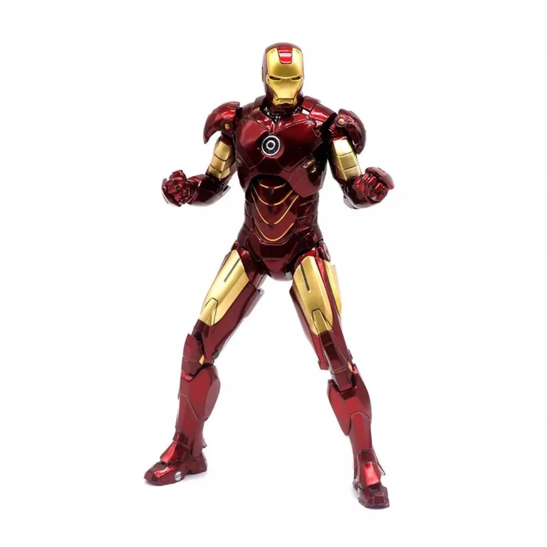 Iron Man MK4 Suit-up Gantry 7 Inch Action Figure