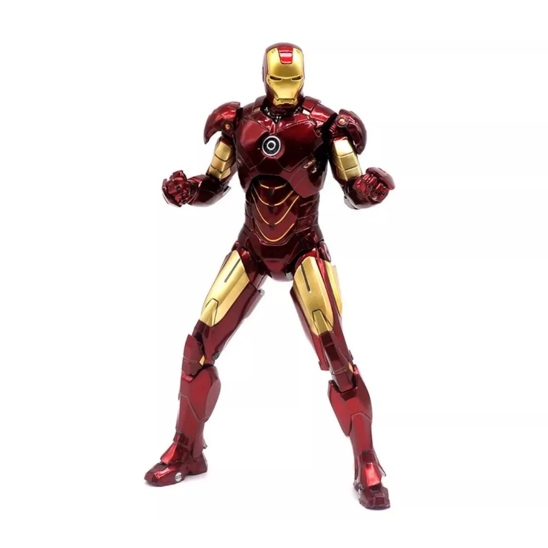 Iron Man MK4 Suit-up Gantry 7 Inch Action Figure