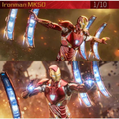 Iron Man Action Figure MK50 Anniversary Edition 7 Inches 