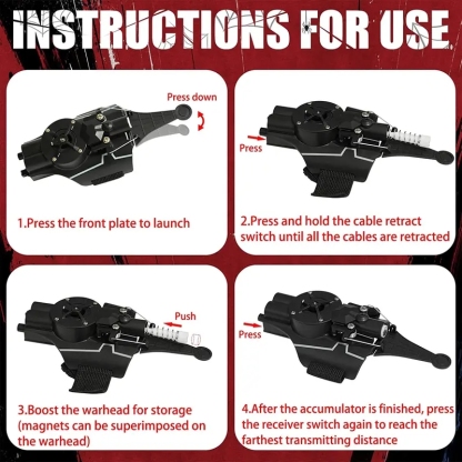 Spiderman web shooter real shooting wrist launcher 