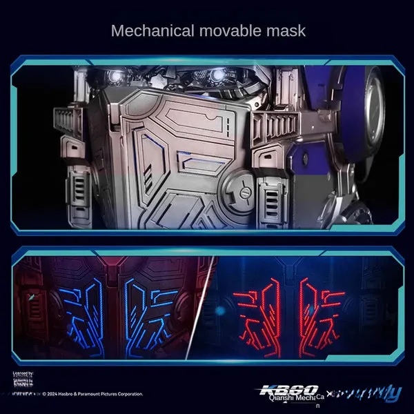 [Genuine] Optimus Prime Helmet – 1:1 Wearable, Voice Command & Touch Control Collectible