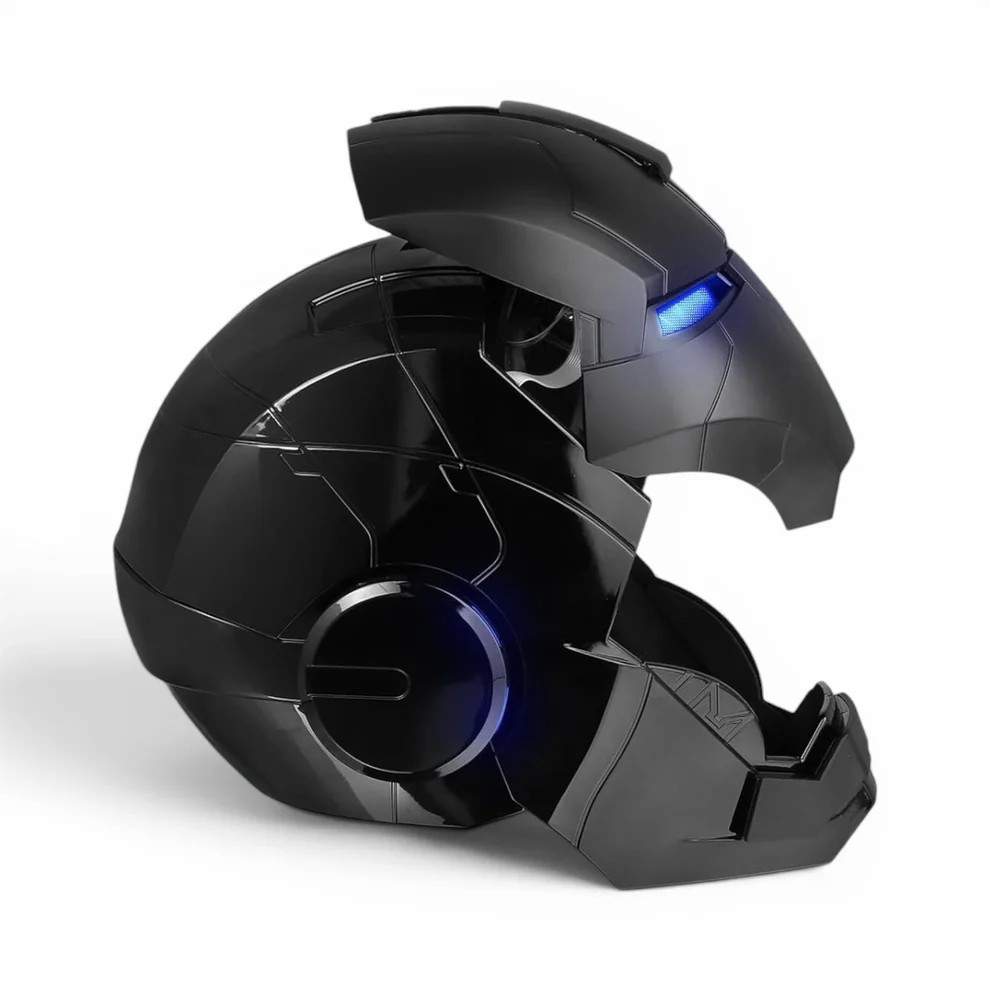 Avengers War Machine Iron Man Helmet Mk5 Black touch/voice/remote control 