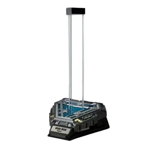 【NEW】 Iron Man Mk17 Helmet 1:1 Wearable Cos Mask Voice-Activated Deformation 2026