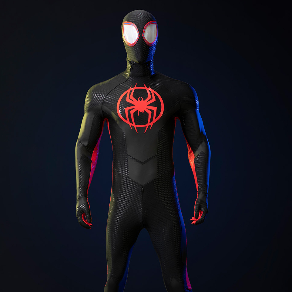 Costume Set丨Miles Morales Spider-Man Cosplay Suit – Full Body Stretch Costume,Handcrafted