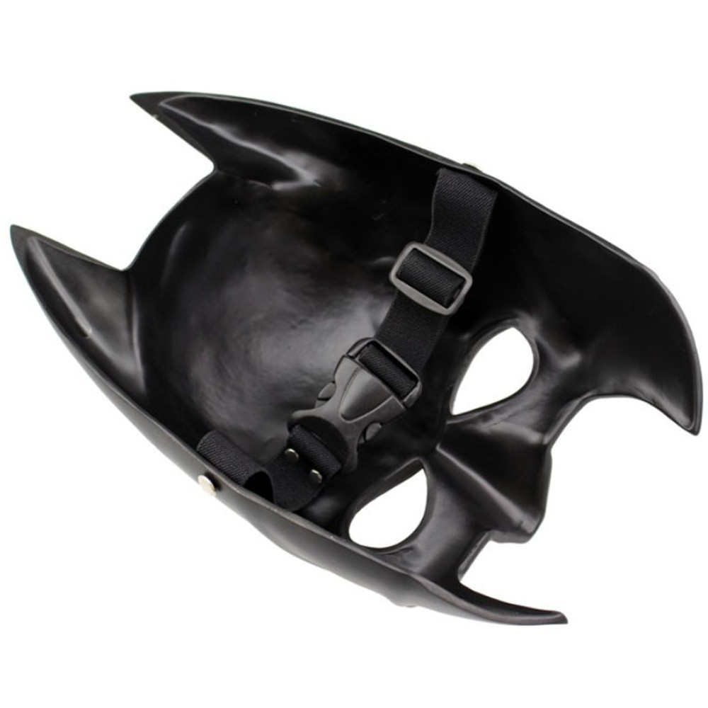 [NEW] High-Quality DC Comics Batman Dark Knight Mask – Half-Face,Handcrafted