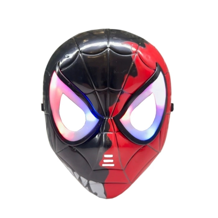 [NEW] Avengers LED Superhero Mask – Iron Man & Spider-Man Glow Cosplay Gift