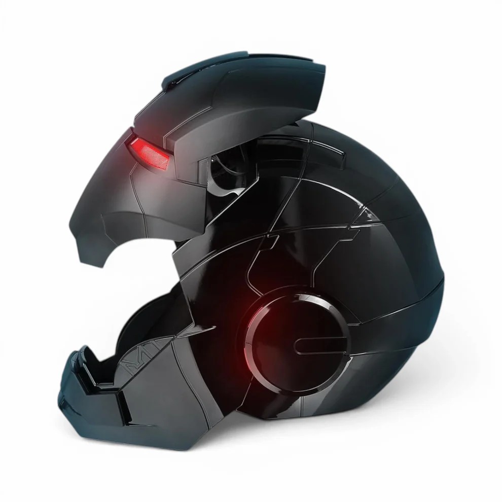 Avengers War Machine Iron Man Helmet Mk5 Black touch/voice/remote control 