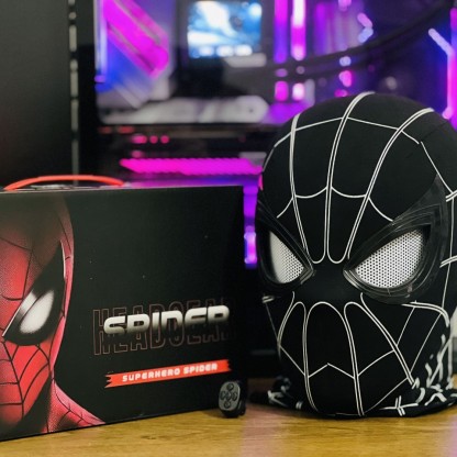 [NEW]Spiderman Mask With Moving Eyes Cosplay Masks