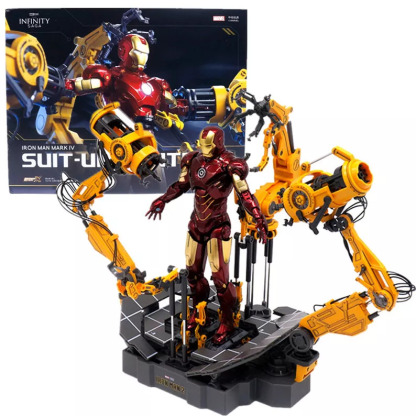 Iron Man MK4 Suit-up Gantry 7 Inch Action Figure