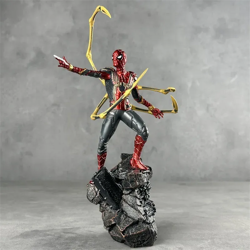 Spiderman Figure Desk Decor Statue Birthday Gift 