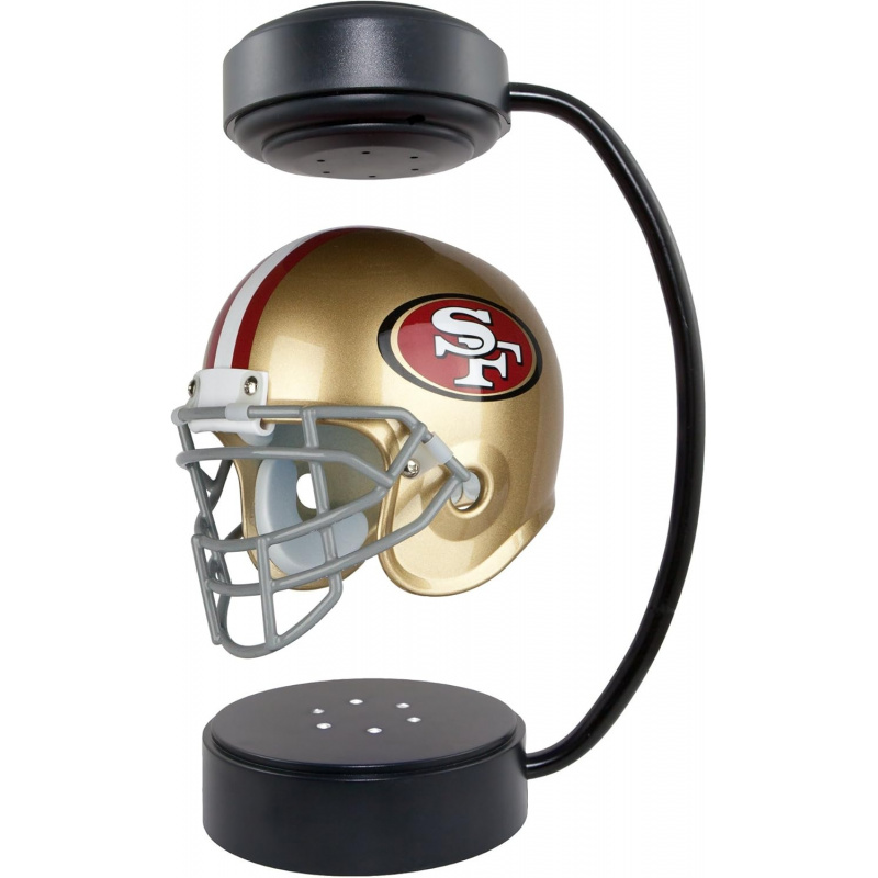[NEW] San Francisco 49ers Hover Helmet – Magnetic Levitating Helmet with Led Light