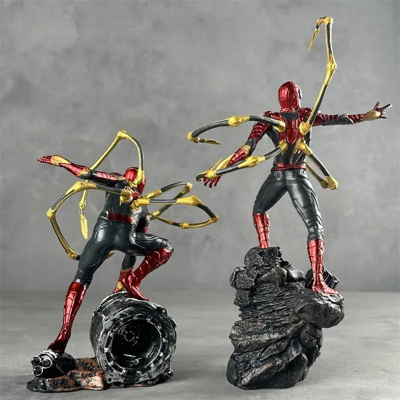 Spiderman Figure Desk Decor Statue Birthday Gift 