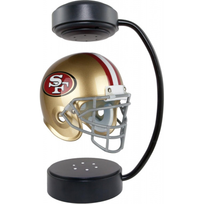 [NEW] San Francisco 49ers Hover Helmet – Magnetic Levitating Helmet with Led Light