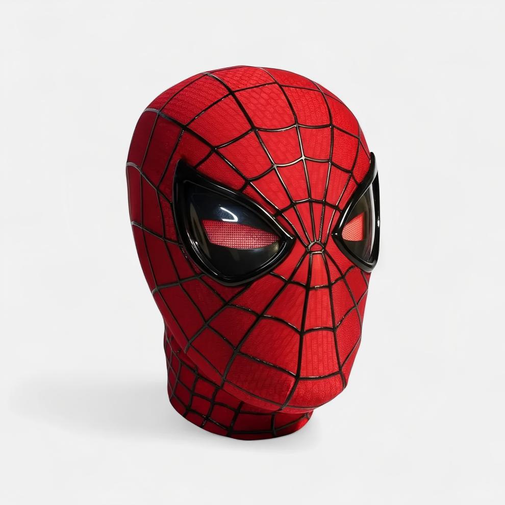 The Amazing Spider-Man Mask – Remote-Controlled Blink LED Eyes Cosplay Collectible