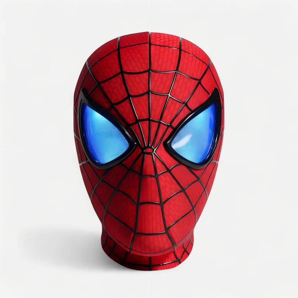 The Amazing Spider-Man Mask – Remote-Controlled Blink LED Eyes Cosplay Collectible