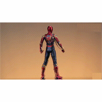 Iron Spider Action Figures 7inch 1/10 Scale All Joints Movable Superhero 2.0 Series