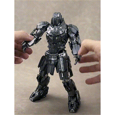 Iron Man Whiplash Mark2 Action Figure Joints Movable 9 Inches