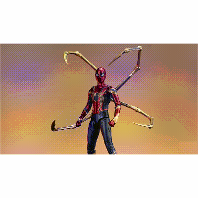 Iron Spider Action Figures 7inch 1/10 Scale All Joints Movable Superhero 2.0 Series